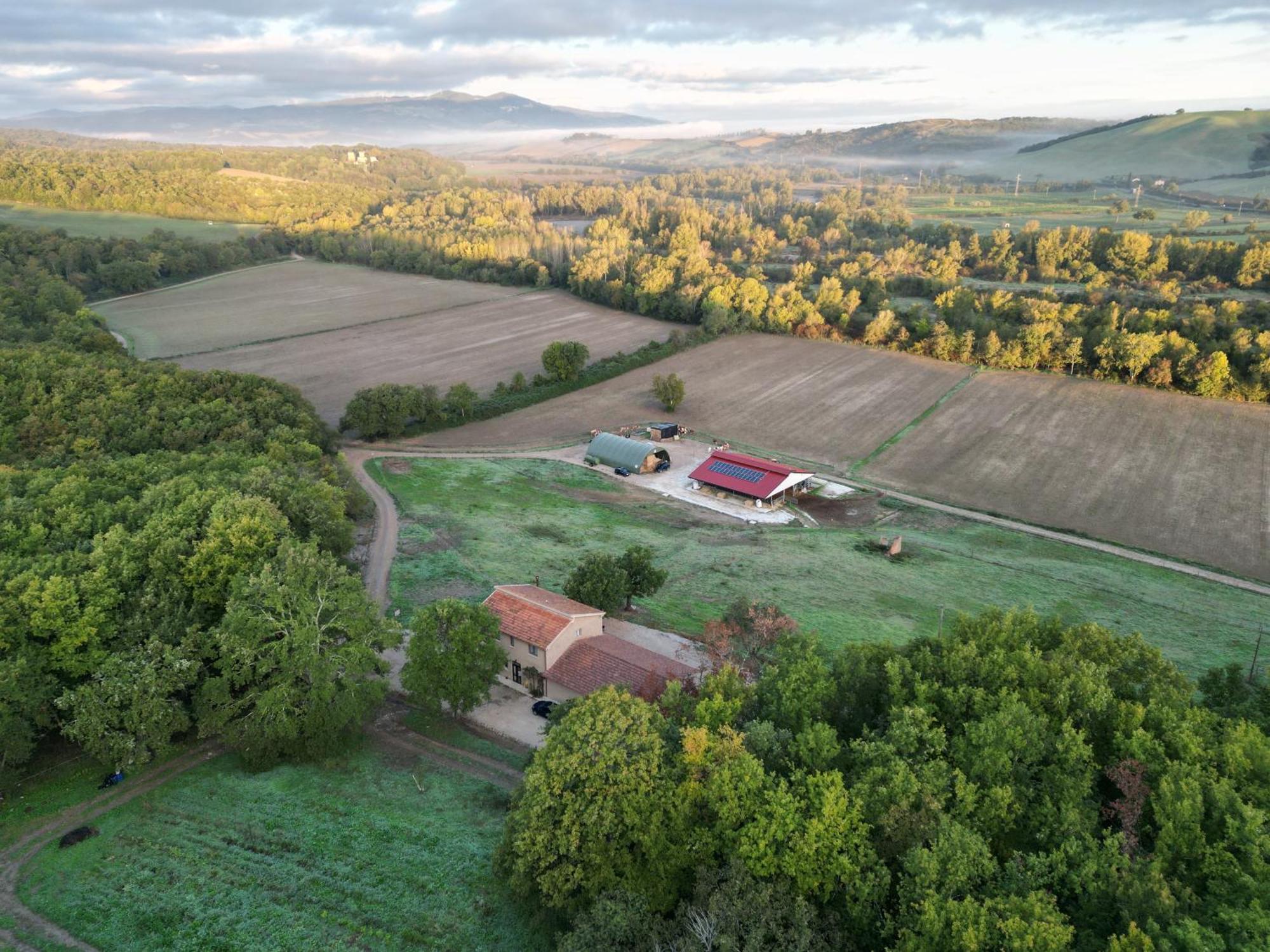 Bioagriturismo Il Cerreto Villa Pomarance Buitenkant foto